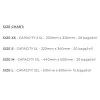 Made4Earth Compostable Drawstring Bag L